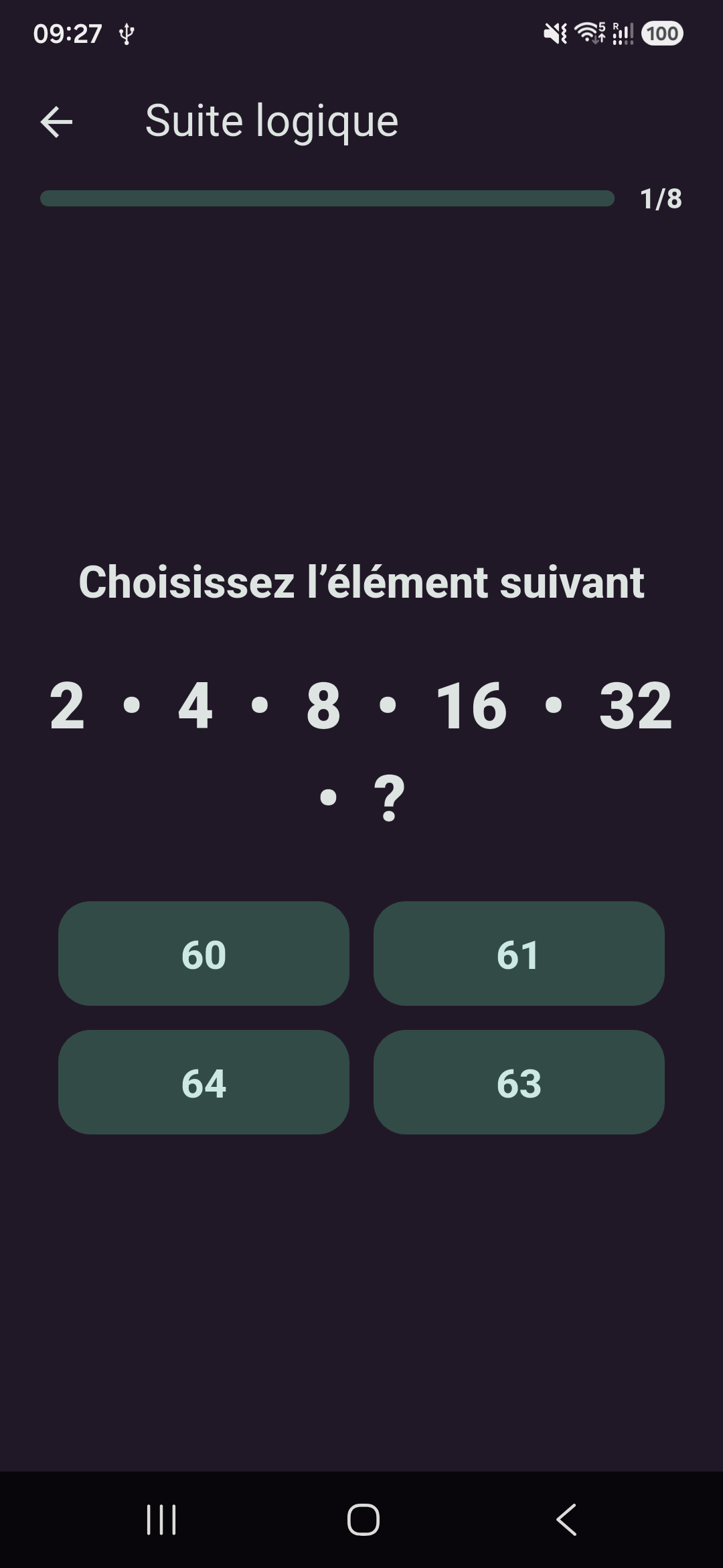 Eazy Brain logic exercise